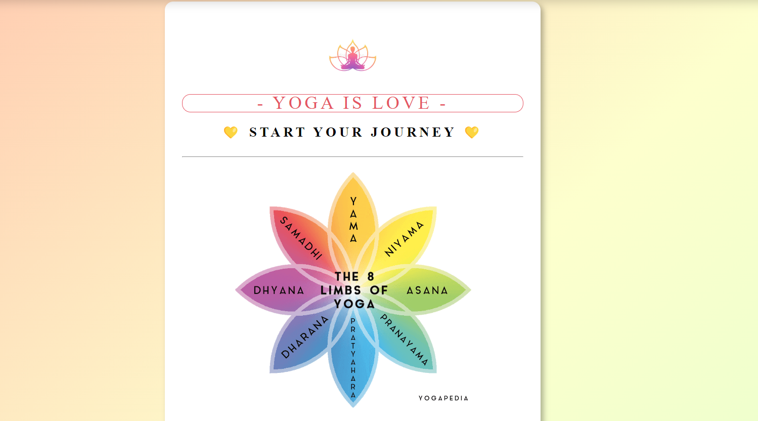 yoga website